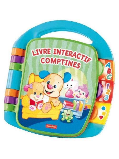 Fisher price Livre Interactif Comptine - Kiabi