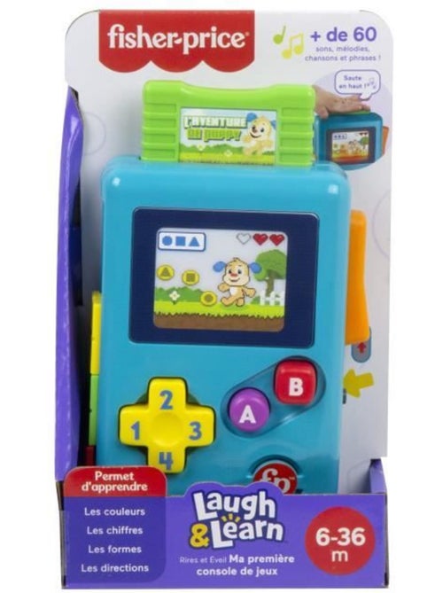 Fisher-price-ma première console de jeu-jouet d’éveil pour bébés hxb59 - Kiabi Fisher-price-ma première console de jeu-jouet d’éveil pour bébés hxb59 - Kiabi