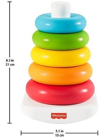Fisher Price Pyramide Arc-en-Ciel