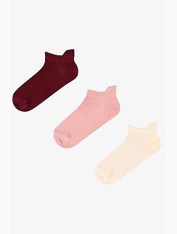 Fit back lot de 2 paires de socquettes penti