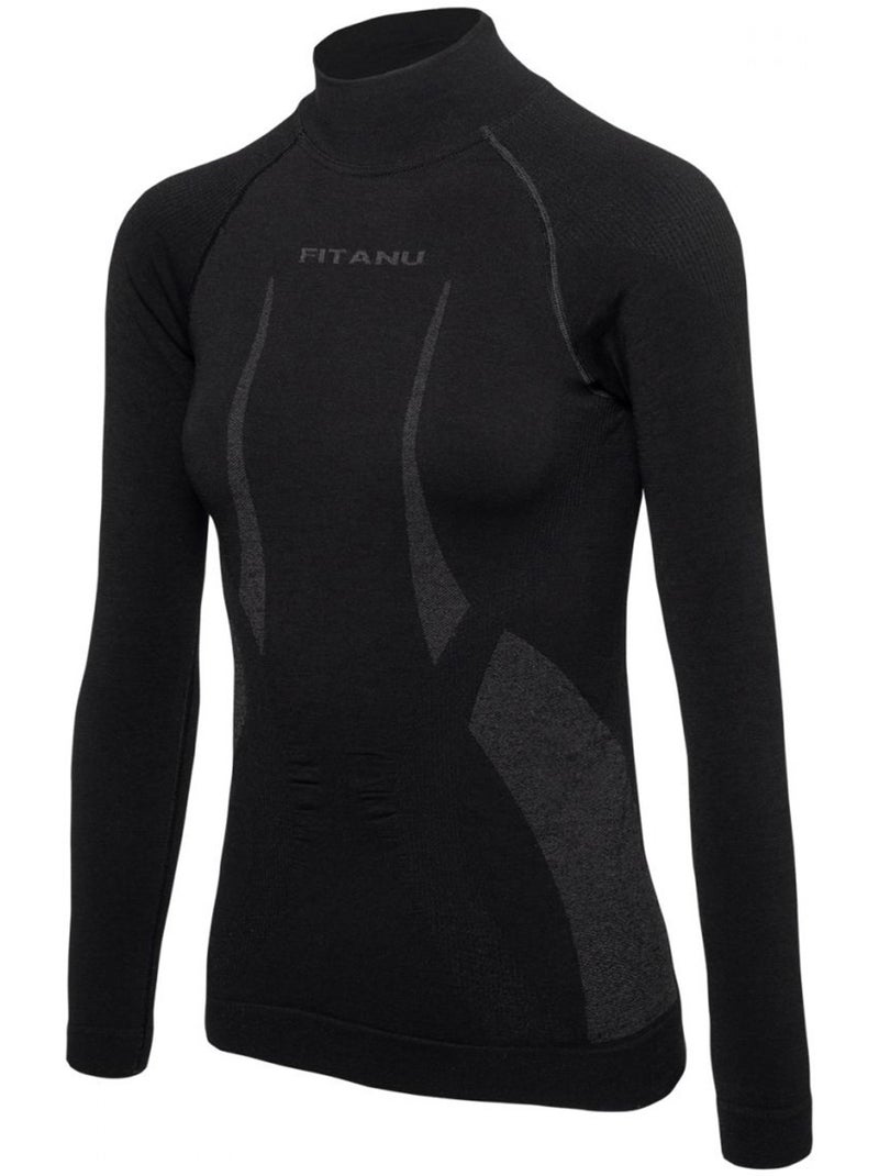 Fitanu - T-shirt ELDER Noir - Kiabi