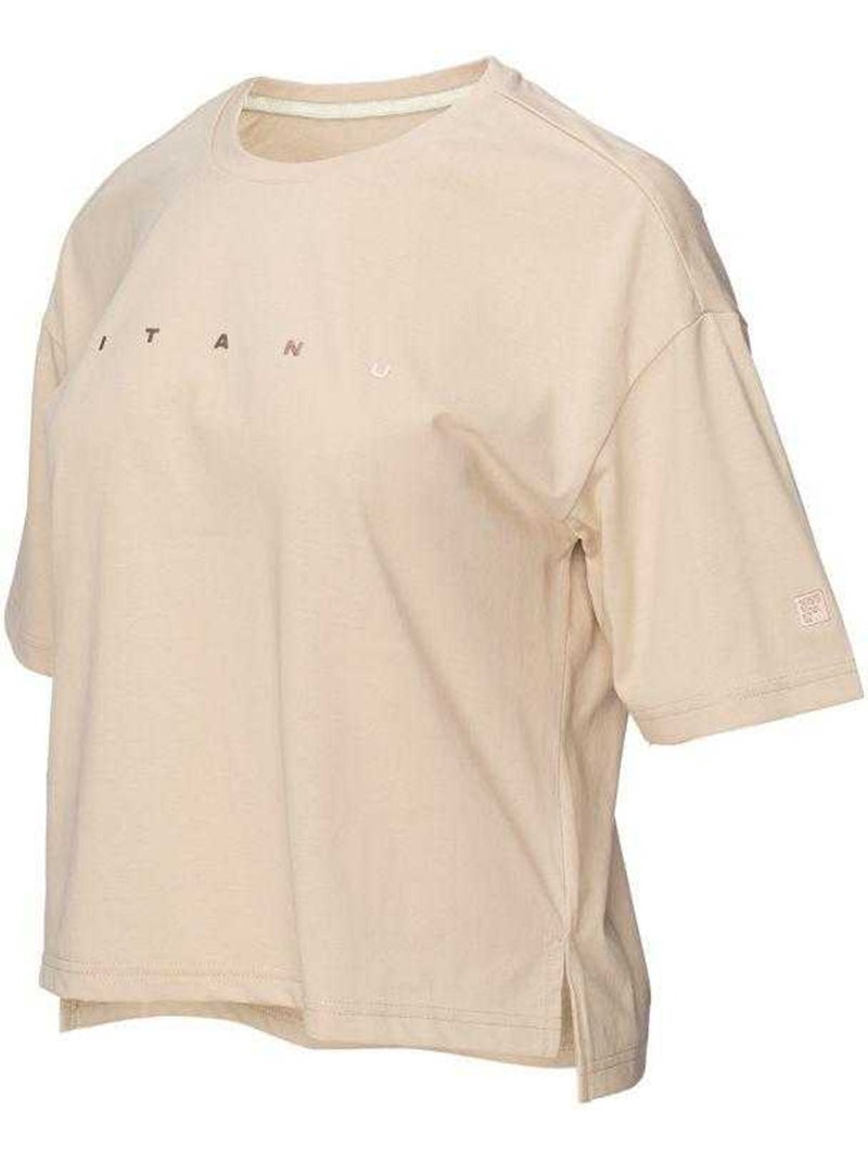 Fitanu - T-shirt manches courtes NARI Beige - Kiabi