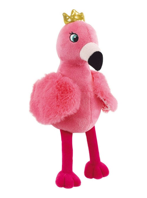 Flamingo PELUCHE HOCHET Flamant rose - H24cm - Kiabi