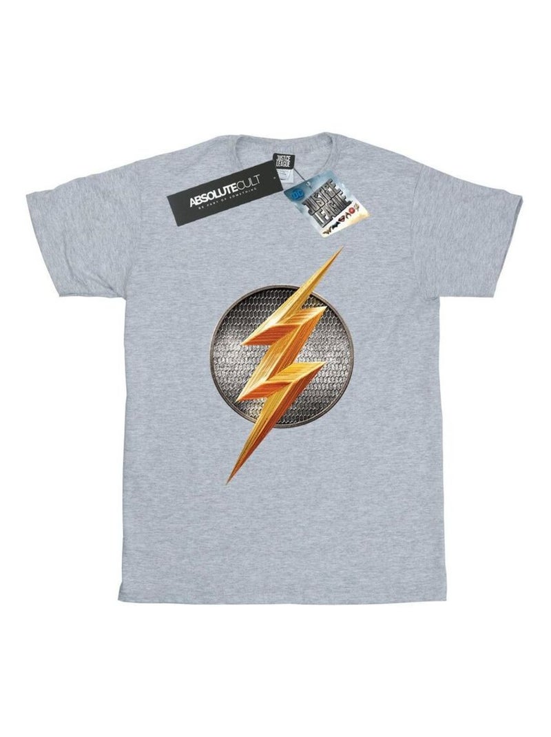 Flash - T-shirt Gris chiné - Kiabi