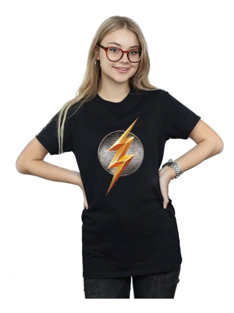 Flash - T-shirt Noir - Kiabi