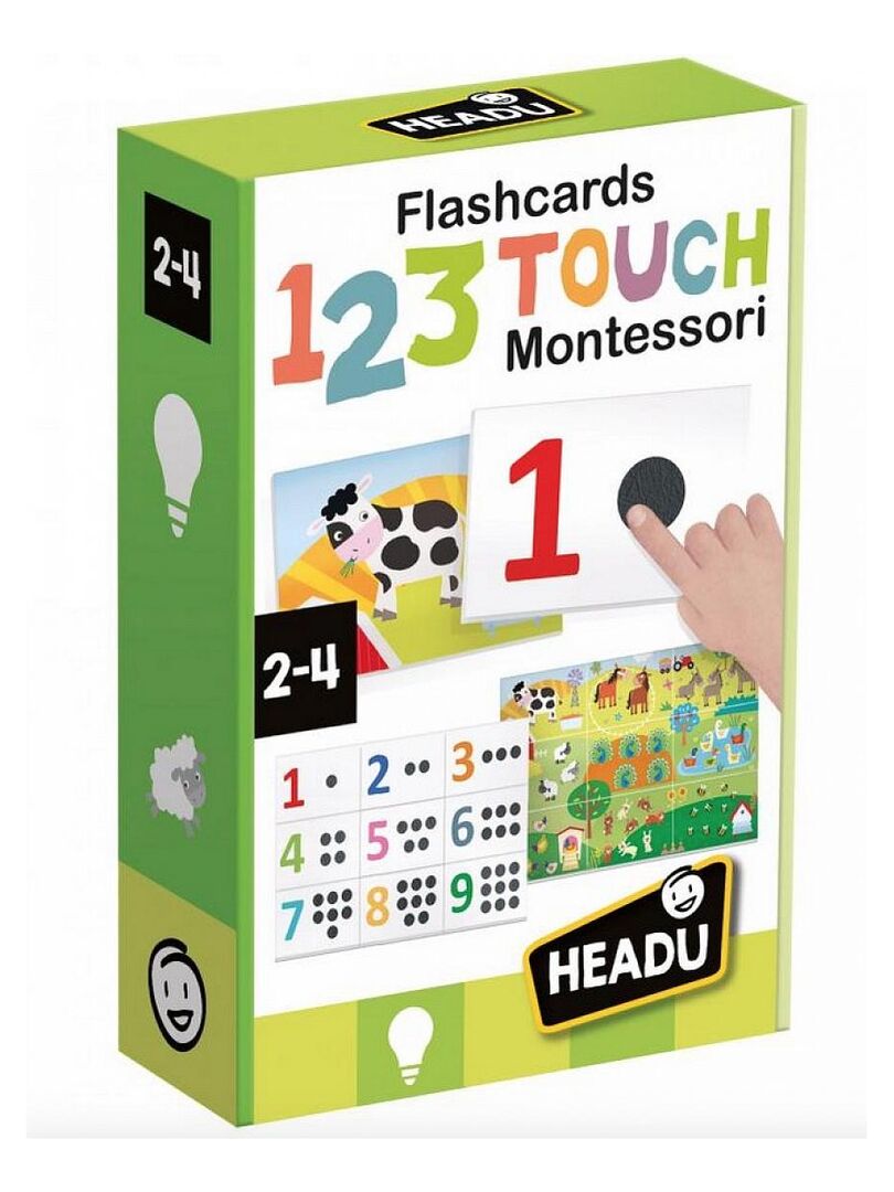 Flashcard 123 touch montessori - N/A - Kiabi - 17.99€