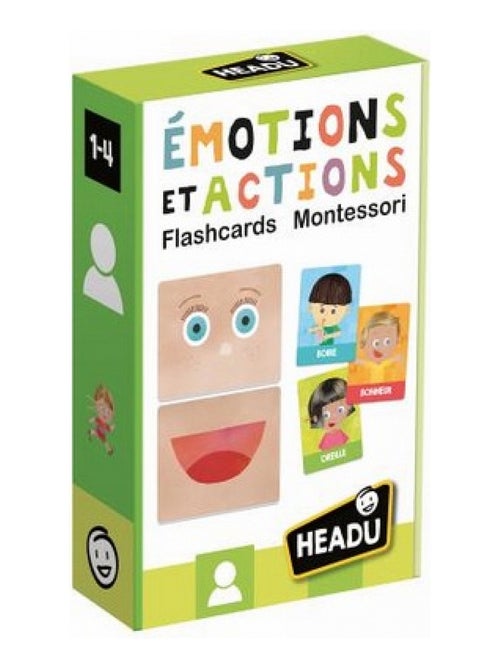 Flashcards Emotions actions Montessori - Kiabi