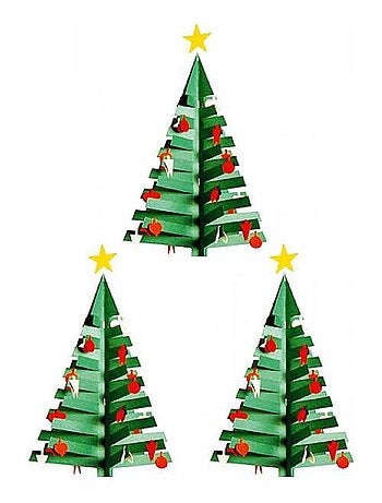 Flensted Mobiles Arbre du Calendrier 3 - Décoration Élégante