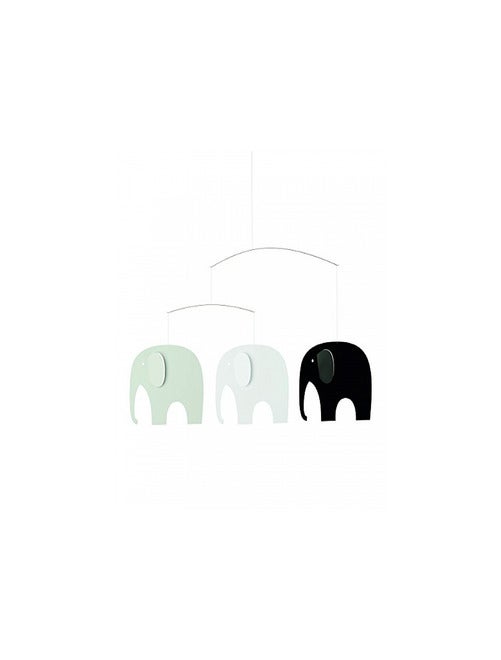 'flensted Mobiles' Elephant Party Noir Blanc Gris - Kiabi