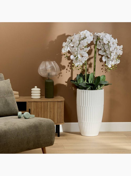 Fleur artificielle h130cm avec pot hotel - Kiabi