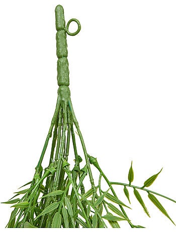 Fleur artificielle suspendue effet bambou tilna