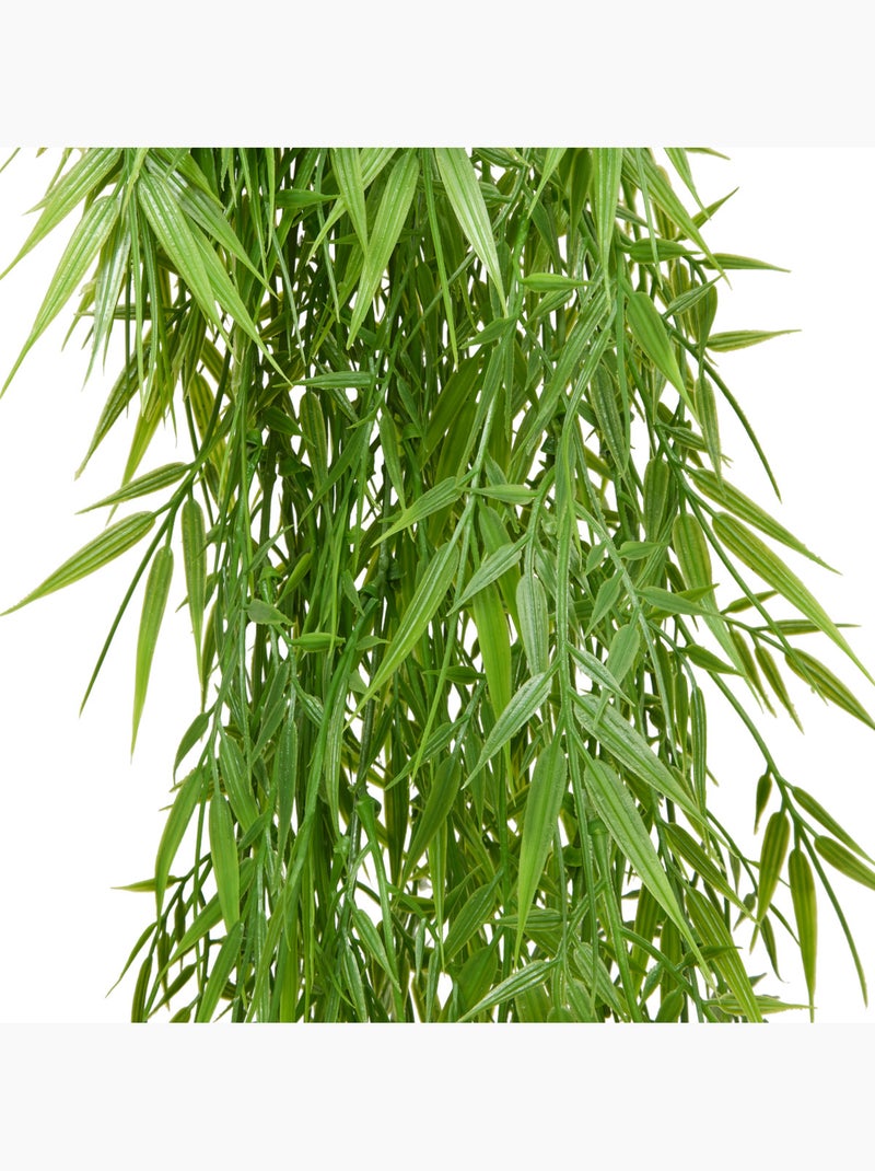 Fleur artificielle suspendue effet bambou tilna Vert - Kiabi