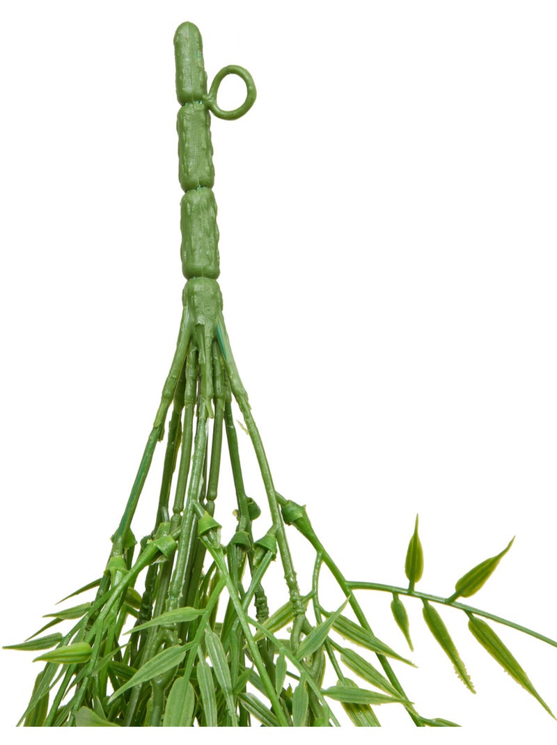 Fleur artificielle suspendue effet bambou tilna Vert - Kiabi