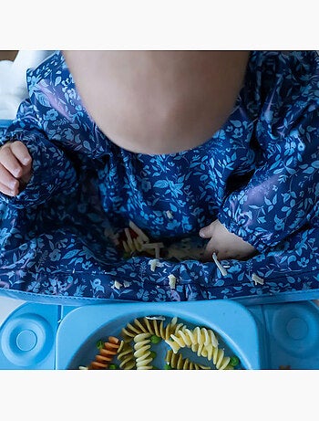 'Fleur de Jardin'' Bavoir Tidy Tot Cover & Catch - manches longues