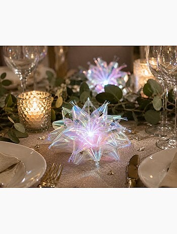 Fleur lumineuse de table