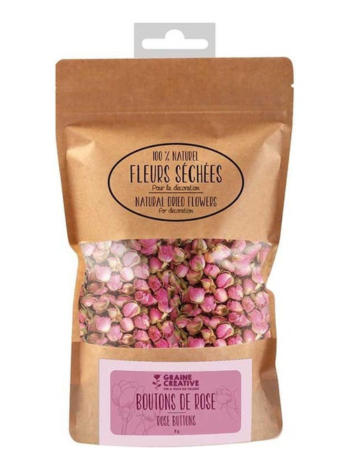 Fleurs séchées décoratives Boutons de rose 16 g - Graine Créative - Kiabi