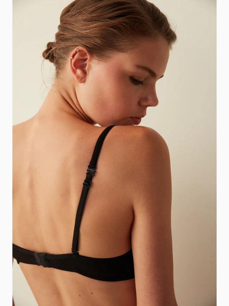Flex soutien-gorge souple sans armatures penti Noir - Kiabi