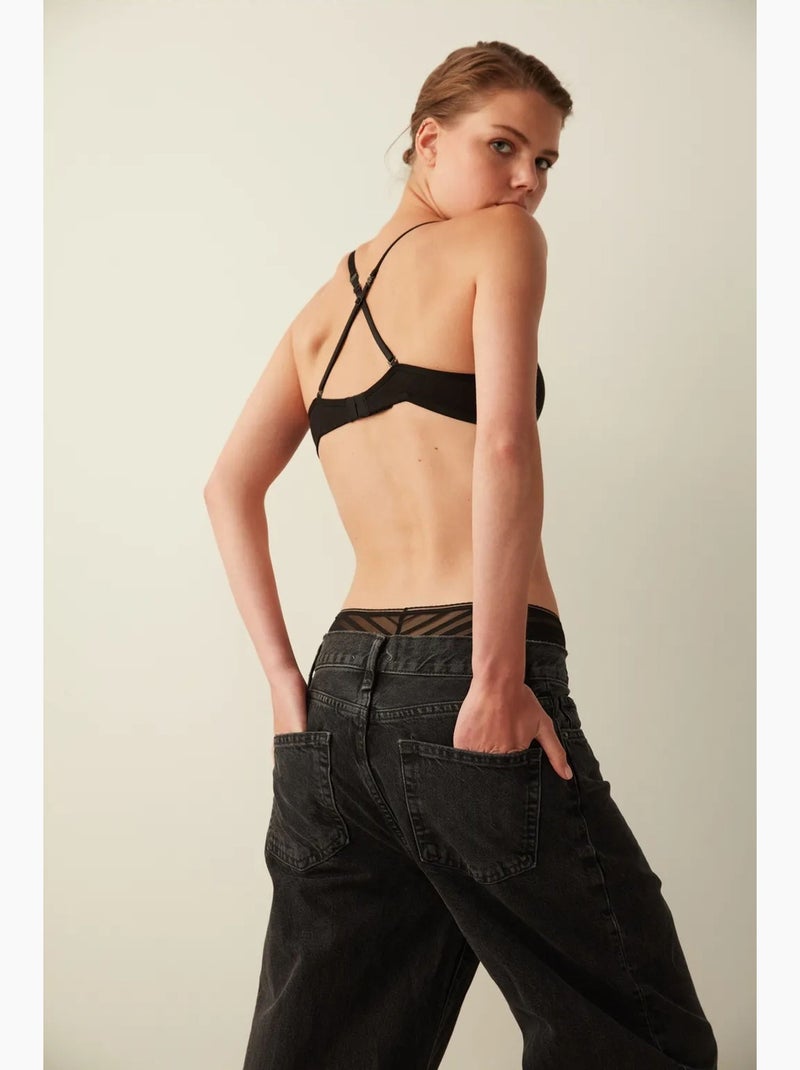 Flex soutien-gorge souple sans armatures penti Noir - Kiabi