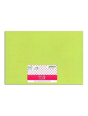 Flex thermocollant à paillettes - Jaune Fluo - 30 - Draeger