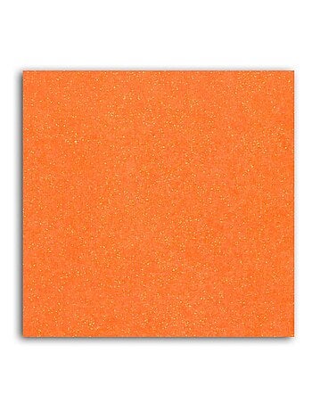 Flex thermocollant à paillettes - Orange Fluo - 30 - Draeger