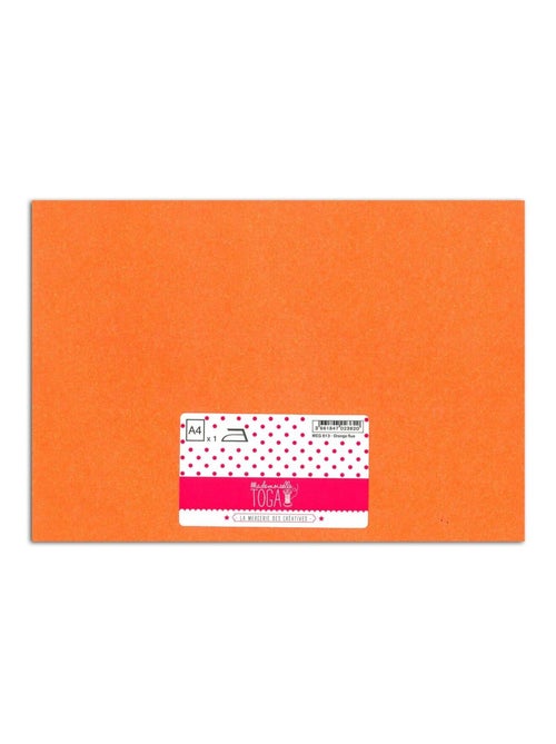 Flex thermocollant à paillettes - Orange Fluo - 30 - Draeger - Kiabi