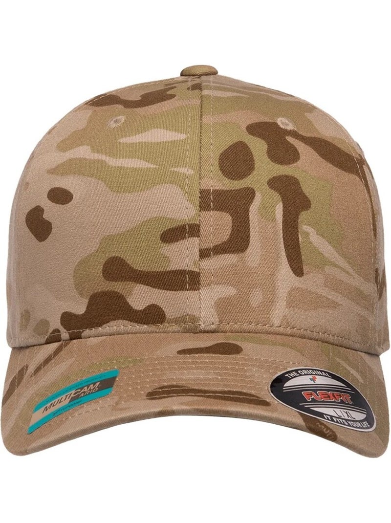 FlexfÇa - Casquette de baseball MULTICAM Kaki - Kiabi