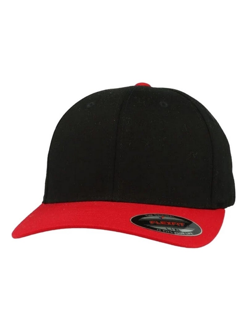 FlexfÇa - Casquette de baseball Noir Rouge - Kiabi