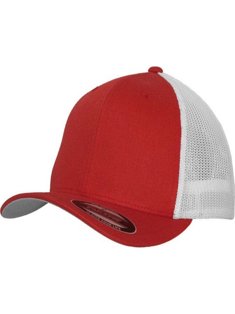 FlexfÇa - Casquette trucker Blanc Rouge - Kiabi