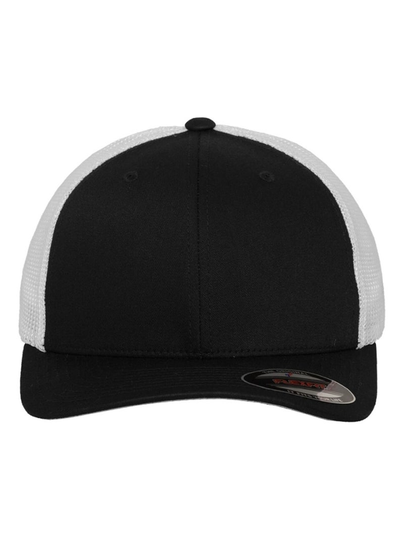 FlexfÇa - Casquette trucker Noir Blanc - Kiabi
