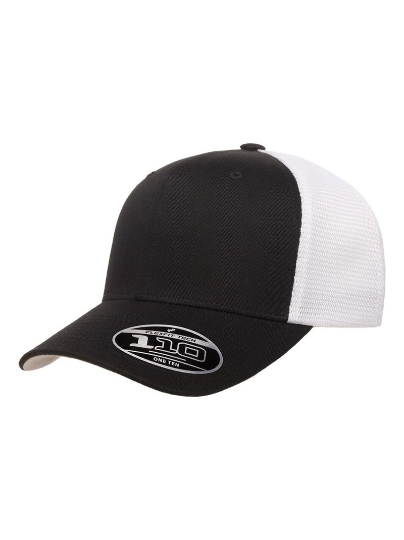 FlexfÇa - Casquette trucker Noir Blanc - Kiabi