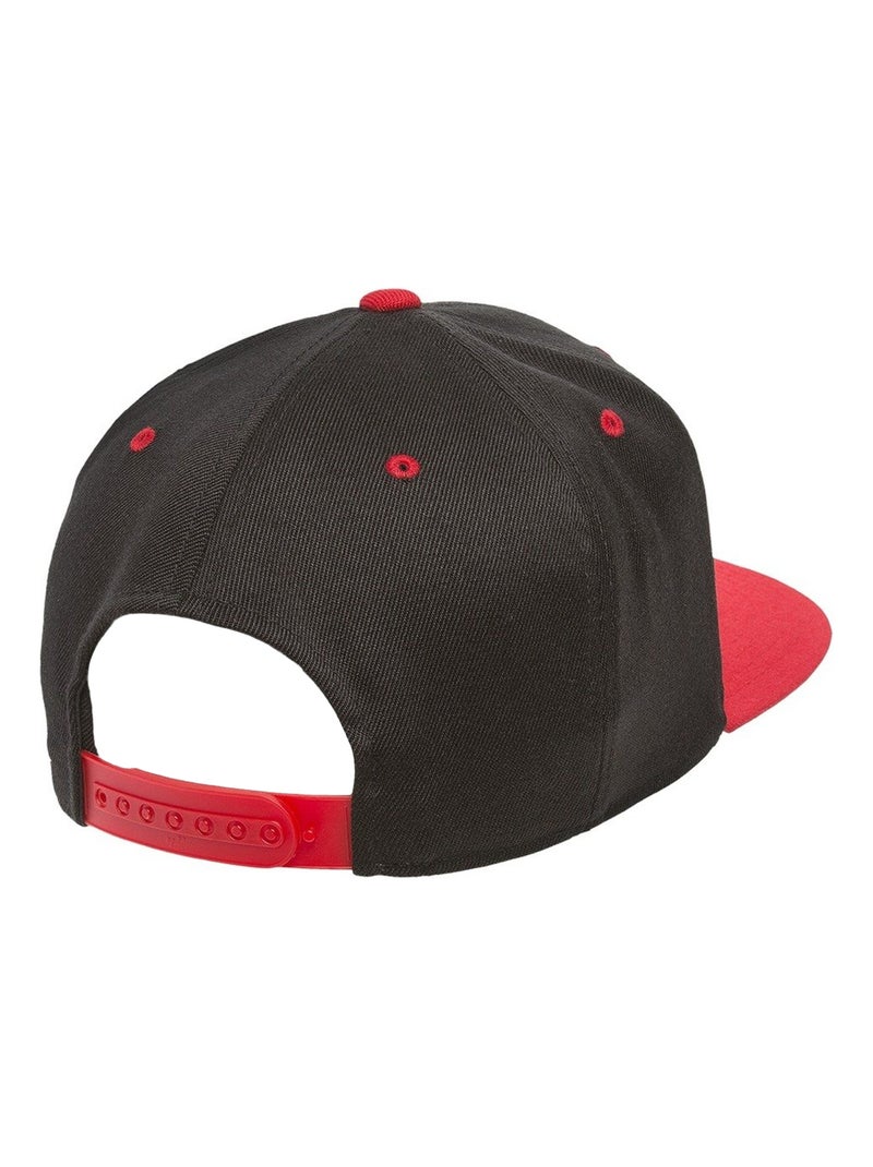 Flexfit - Casquette ajustable coupe ajustée Noir Rouge - Kiabi