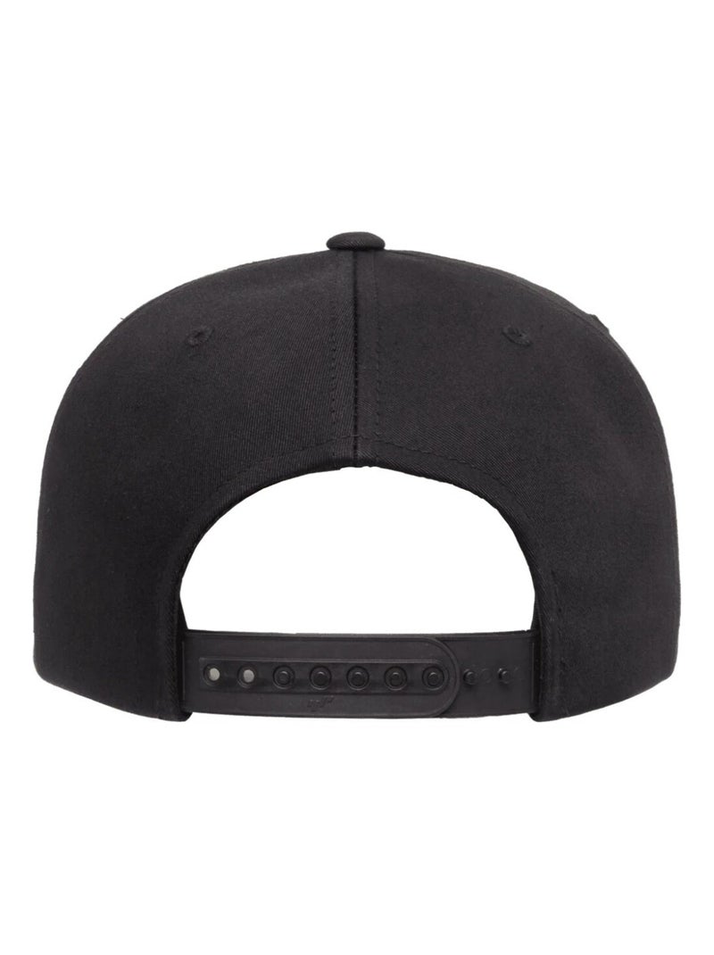 Flexfit - Casquette ajustable motif/style 5 panneaux Noir - Kiabi