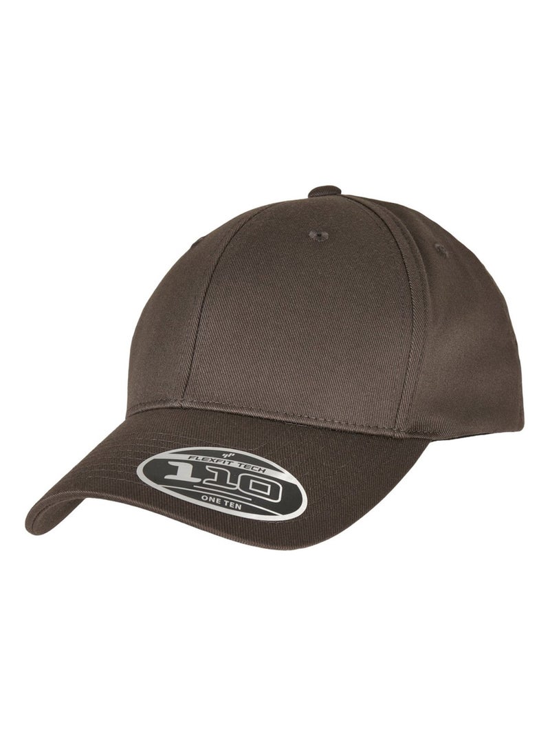 Flexfit - Casquette ajustable motif/style Courbé Gris foncé - Kiabi