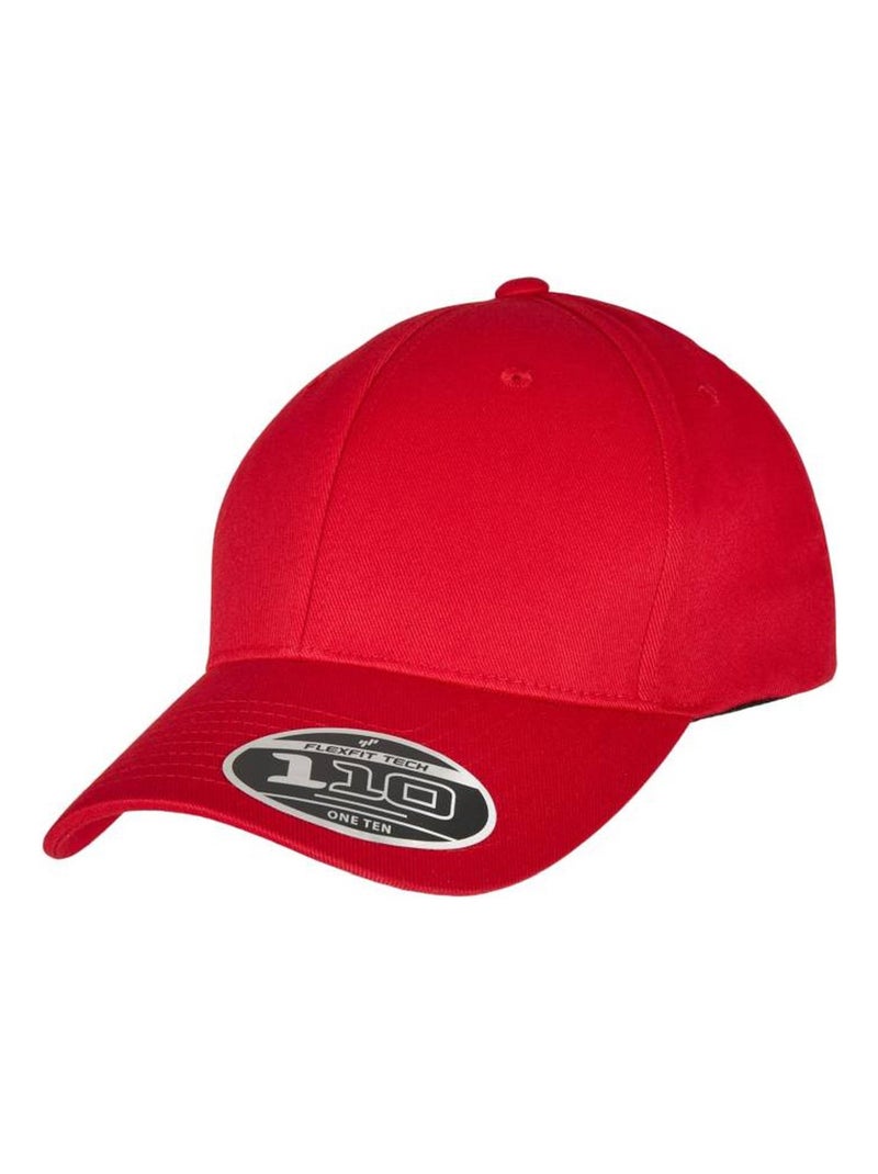Flexfit - Casquette ajustable motif/style Courbé Rouge - Kiabi