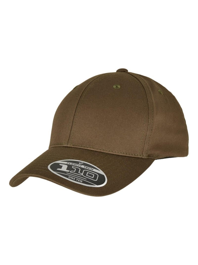 Flexfit - Casquette ajustable motif/style Courbé Vert olive - Kiabi