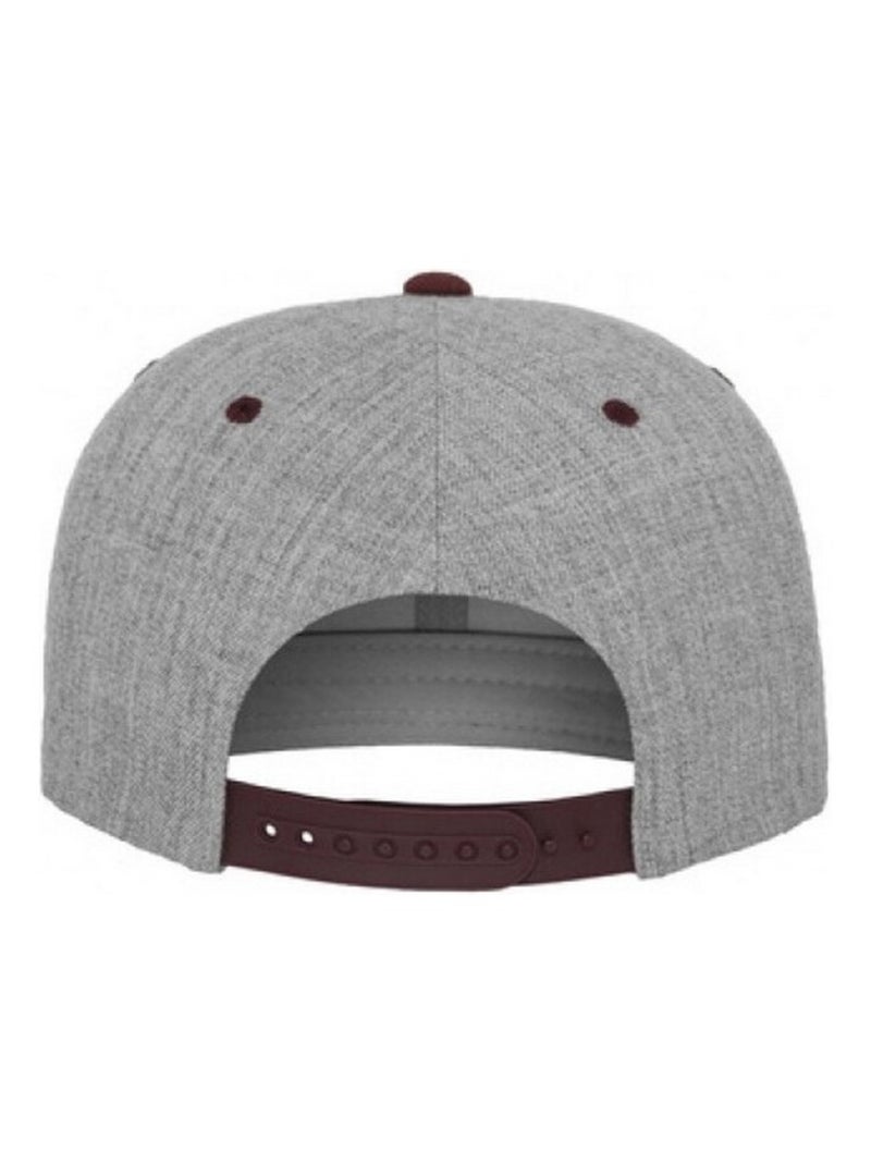 Flexfit - Casquette ajustable motif/style Deux Tons Gris chiné - Kiabi