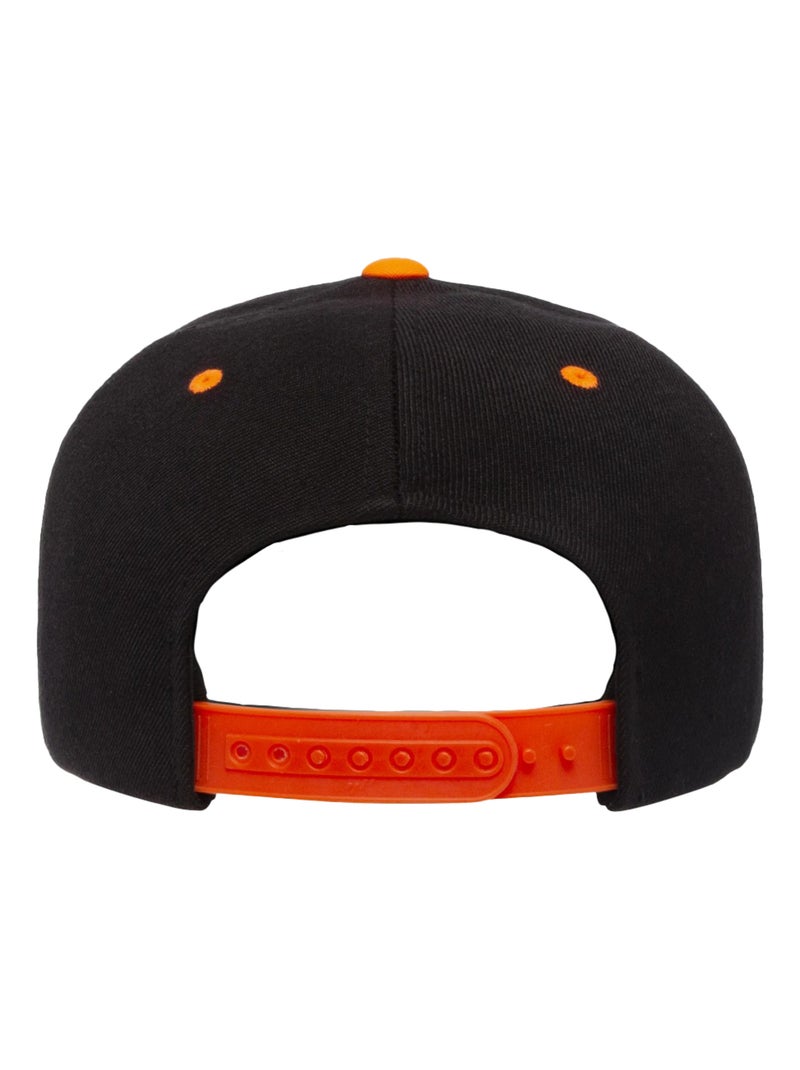 Flexfit - Casquette ajustable motif/style Deux Tons Gris Orange clair Noir - Kiabi