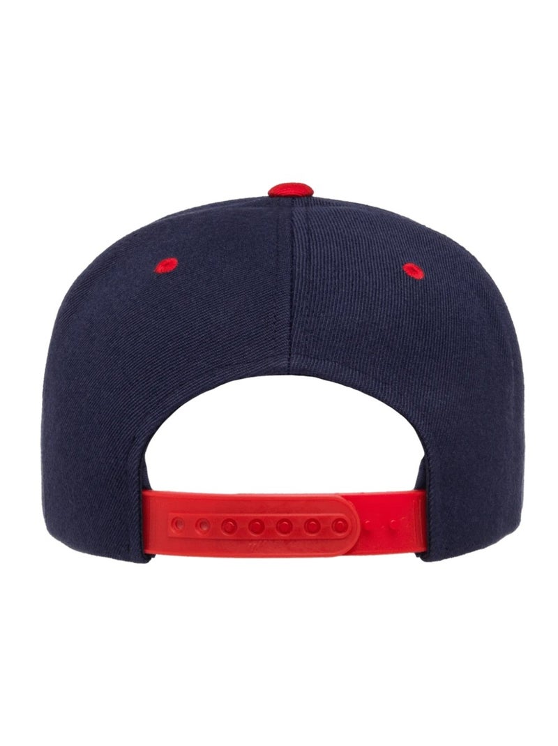 Flexfit - Casquette ajustable motif/style Deux Tons Marine/Rouge - Kiabi