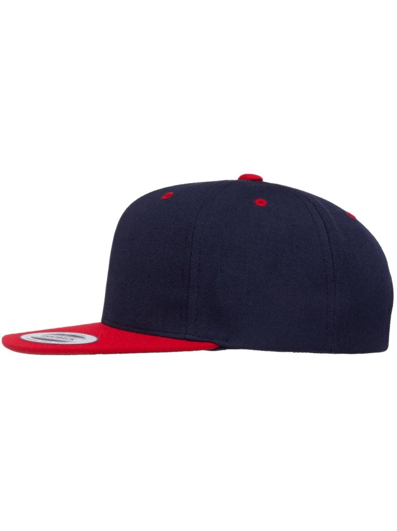 Flexfit - Casquette ajustable motif/style Deux Tons Marine/Rouge - Kiabi
