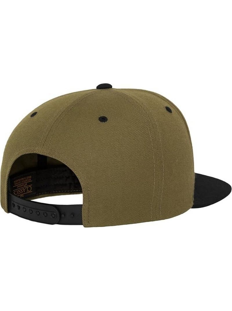 Flexfit - Casquette ajustable motif/style Deux Tons Noir Vert - Kiabi