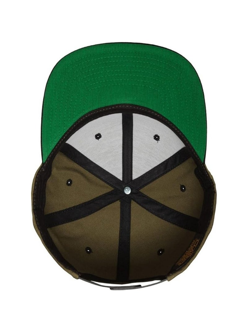 Flexfit - Casquette ajustable motif/style Deux Tons Noir Vert - Kiabi