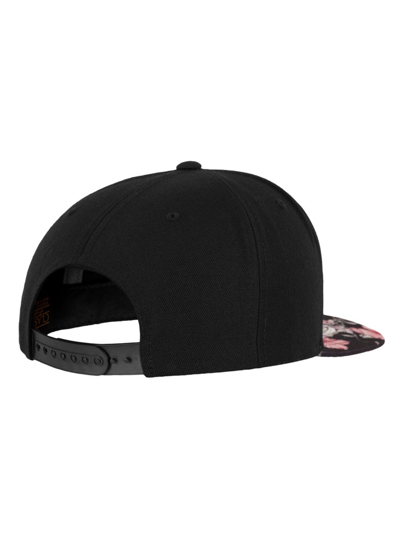Flexfit - Casquette ajustable motif/style roses Noir Gris - Kiabi