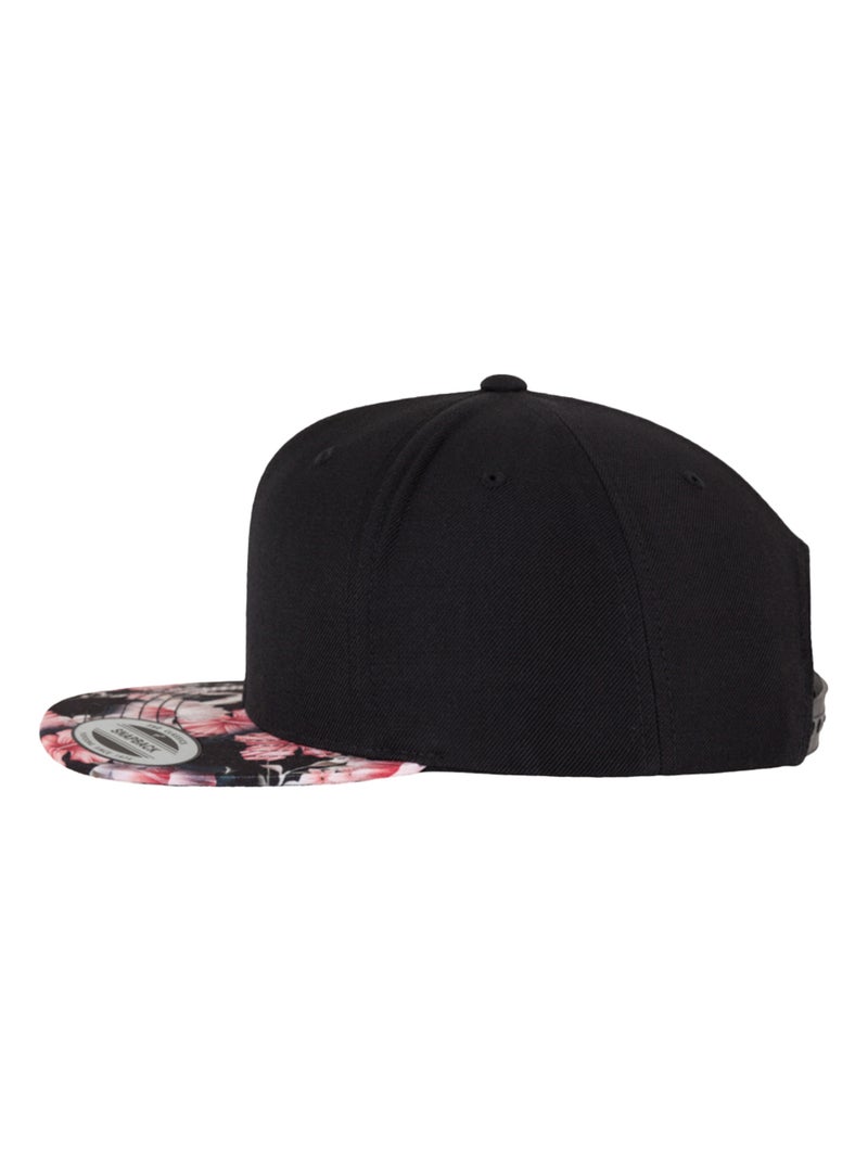 Flexfit - Casquette ajustable motif/style roses Noir Gris - Kiabi