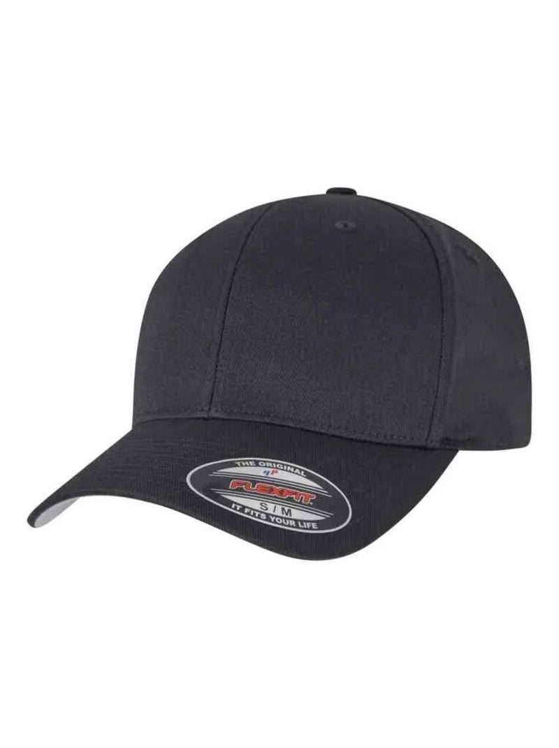 Flexfit - Casquette de baseball Gris Noir - Kiabi