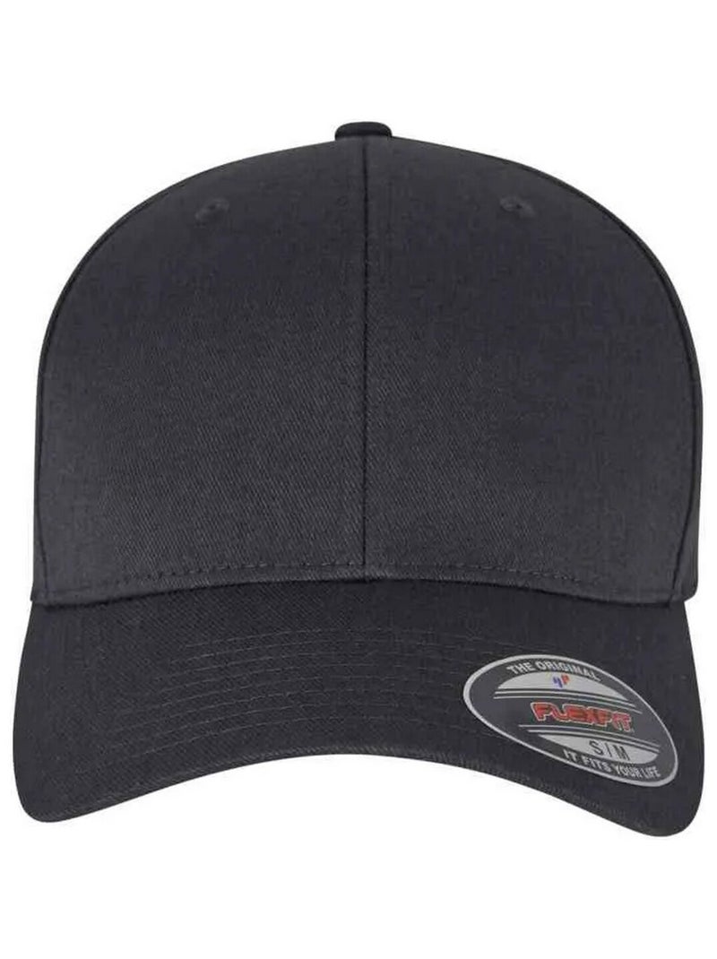 Flexfit - Casquette de baseball Gris Noir - Kiabi