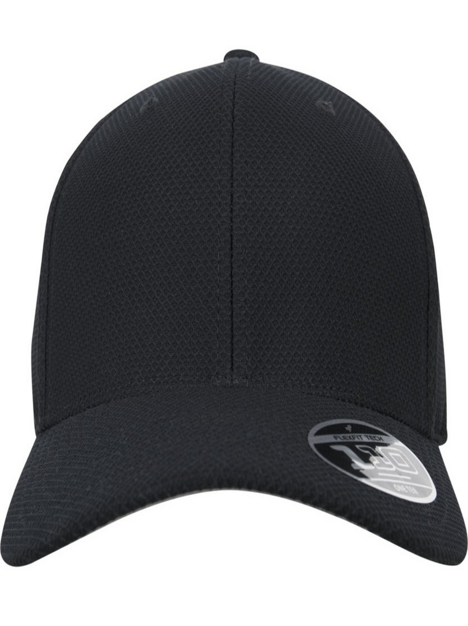 Casquette Baseball FlexFit Noire Ajustée, Taille L-XL, Homme