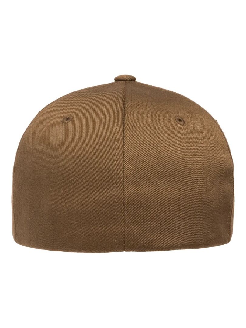 Casquette Flexfit Hollywood Valken - S/M - Marron/orange - Neuve Avec étiquettes - Ajustée
