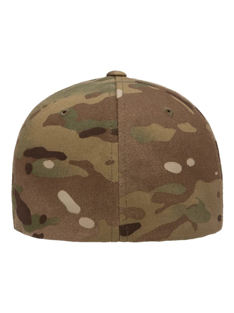 Flexfit - Casquette de baseball MULTICAM Marron caramel - Kiabi
