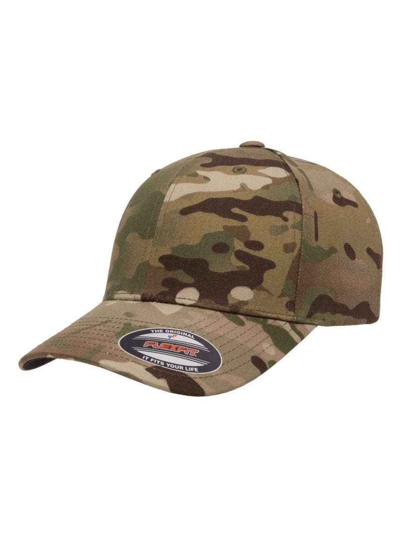 Flexfit - Casquette de baseball MULTICAM Marron caramel - Kiabi