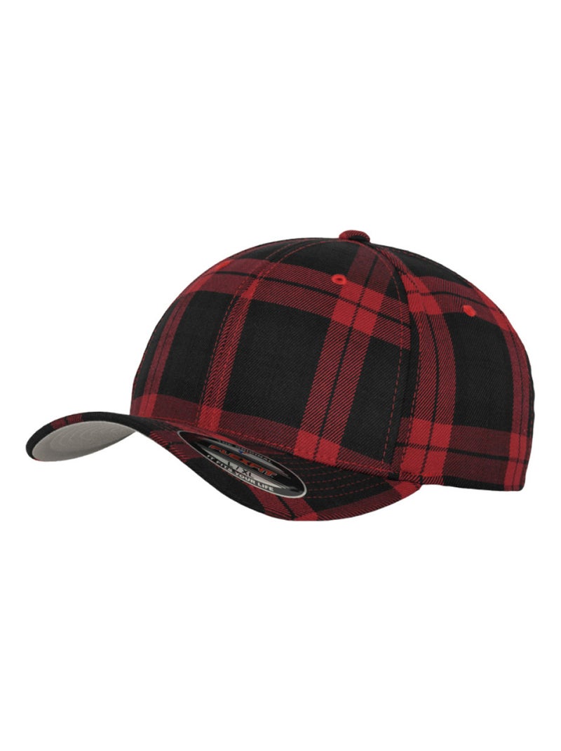 Flexfit - Casquette de baseball Noir Rouge - Kiabi